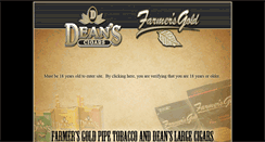 Desktop Screenshot of deanslargecigars.com